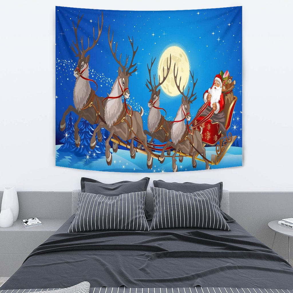 Tapestry - Christmas Santa - GiddyGoatStore