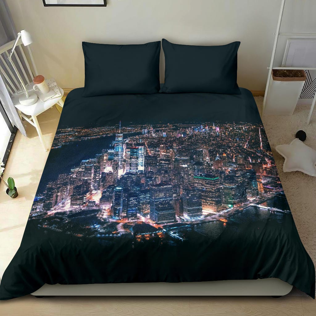 New York Night Bedding Set