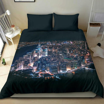 New York Night Bedding Set