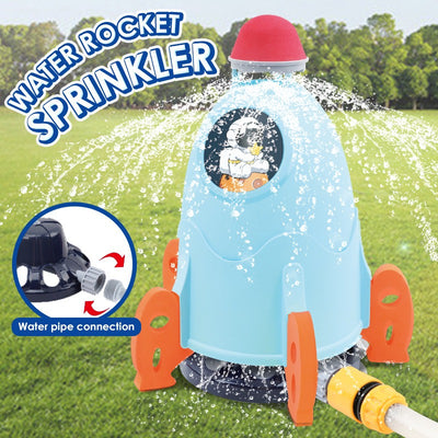 Lift-Off Space Rocket Sprinkler Spray Water Toy