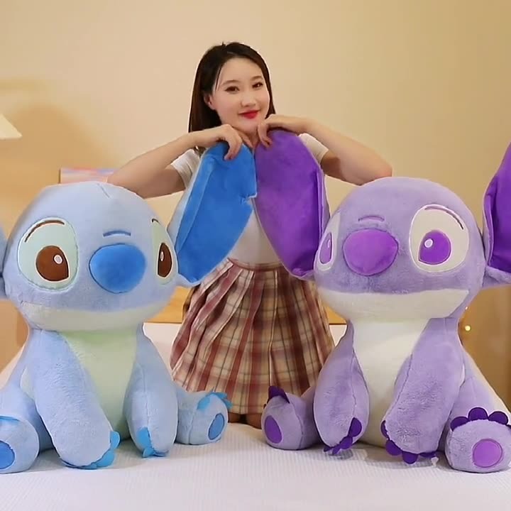 Purple Plush Stitch Toy Doll