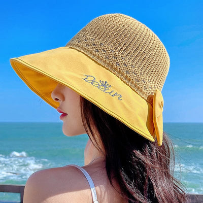 Women's Summer Outdoor Sun Protection Casual Wide-Brimmed Sun Hat