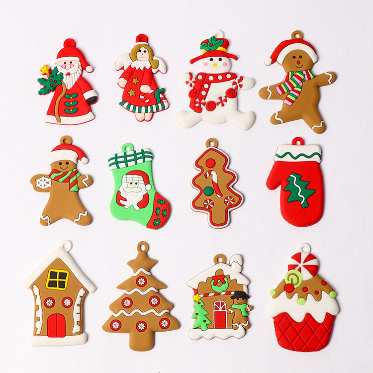 Gingerbread Man Christmas Tree Decoration Xmas Ornaments