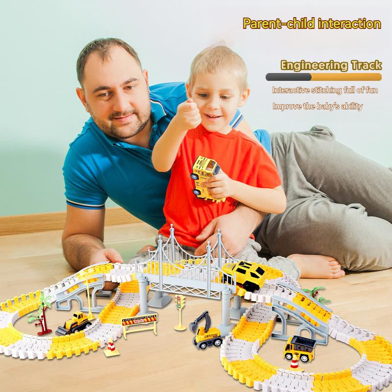 Electric Car Track Toy Sets