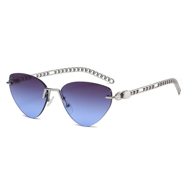 Sunglasses - Cat-Eye Rimmed UV400 Unisex Sun Glasses