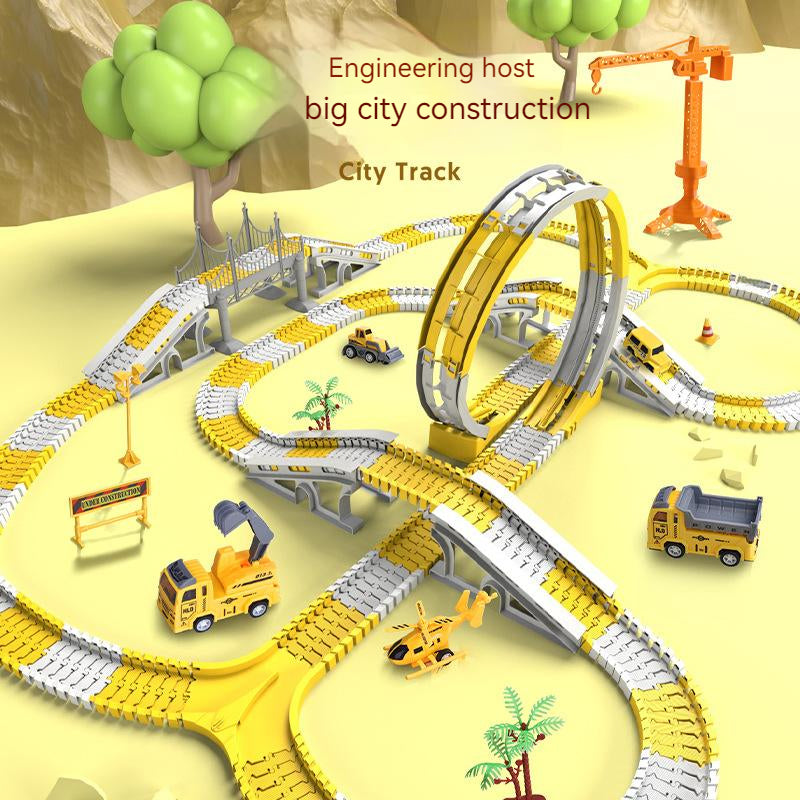 Electric Car Track Toy Sets