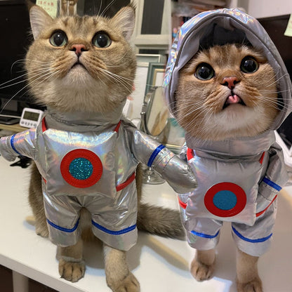 Funny Pet Halloween Costume ~ Astronaut