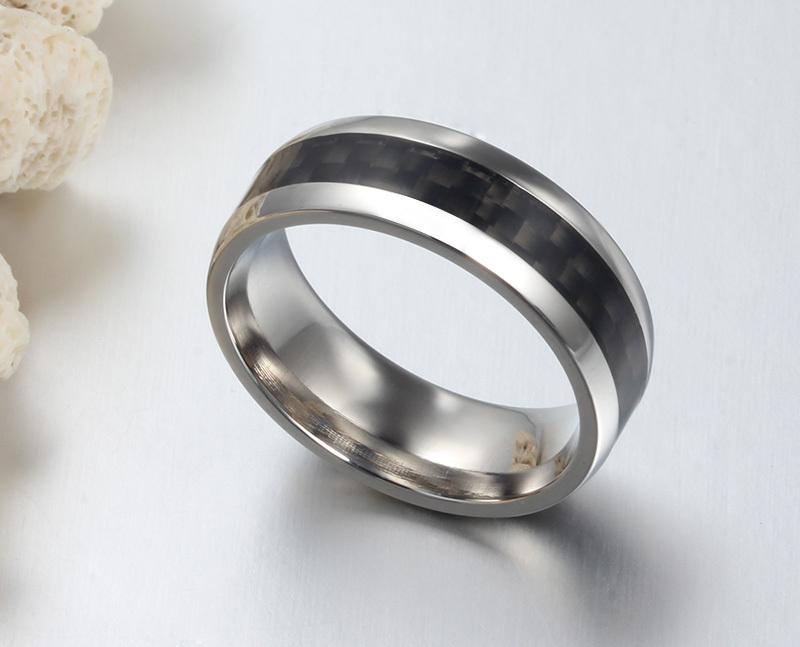 Ring - Men's Carbon Fiber Vnox Ring