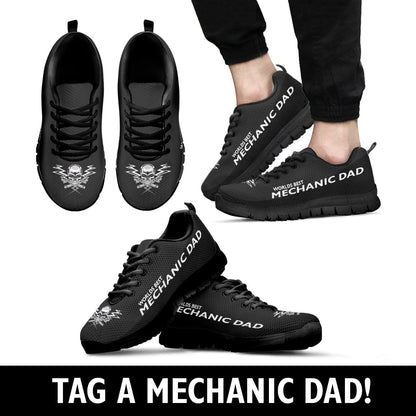 Men's Sneakers - Epic Mechanic Dad Sneakers