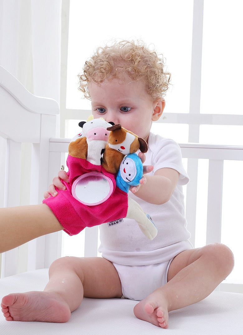 Baby Plush Hand Puppet Gloves