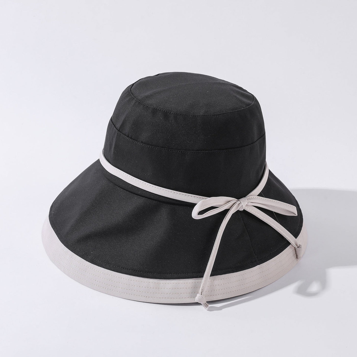 Women's Summer Solid Color Cloth Fisherman Hat