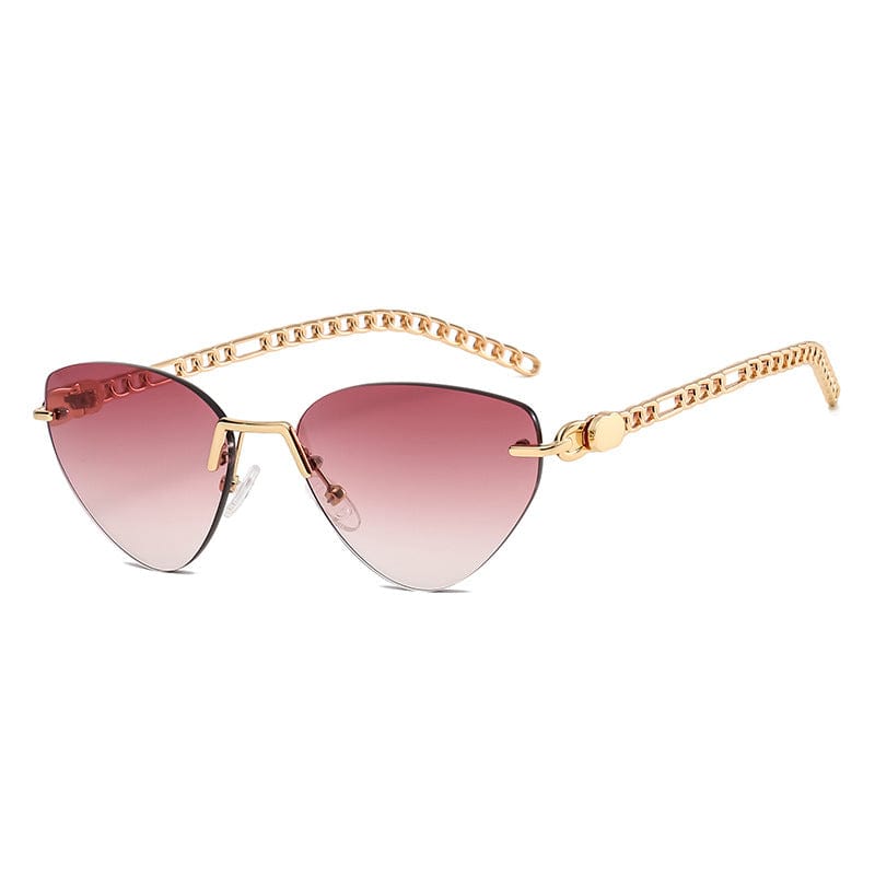 Sunglasses - Cat-Eye Rimmed UV400 Unisex Sun Glasses