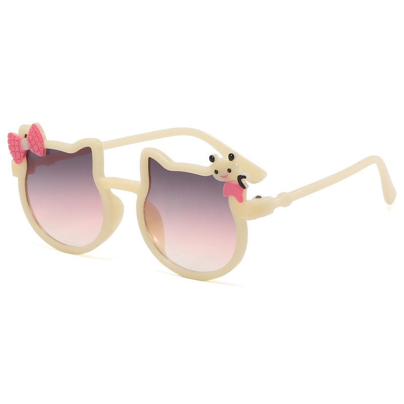 Children's - Bowknot Cute H Kitty UV400 Sun Glasses