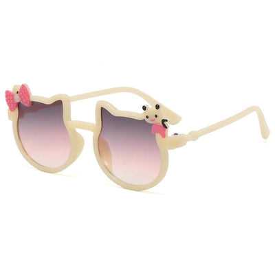 Children's - Bowknot Cute H Kitty UV400 Sun Glasses