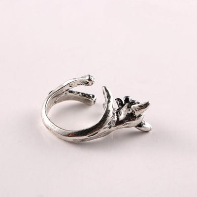 Ring - Women's Vintage Chihuahua Adjustable Ring