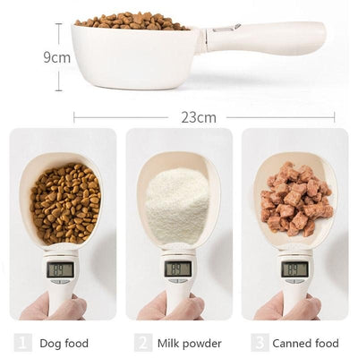 Digital Pet Measuring Spoon Cup With LED Display