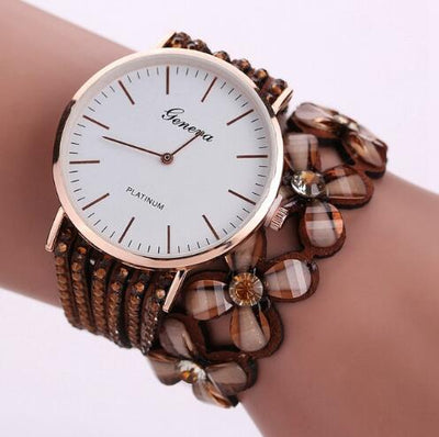 Watch - Women's CZ Diamond Quartz Bracelet Watch