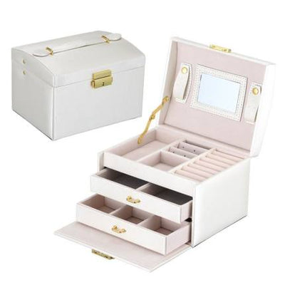 Jewelry Box - High Capacity Jewelry Travel Box Organizer