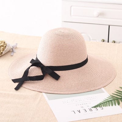 Women's Big Wide Brim Beach Straw Sunscreen Sun Hat