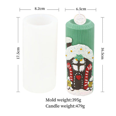 8 Nordic Style Christmas Santa Claus Scented Candle
