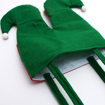 Christmas Cute Elf Feet Gift Bag