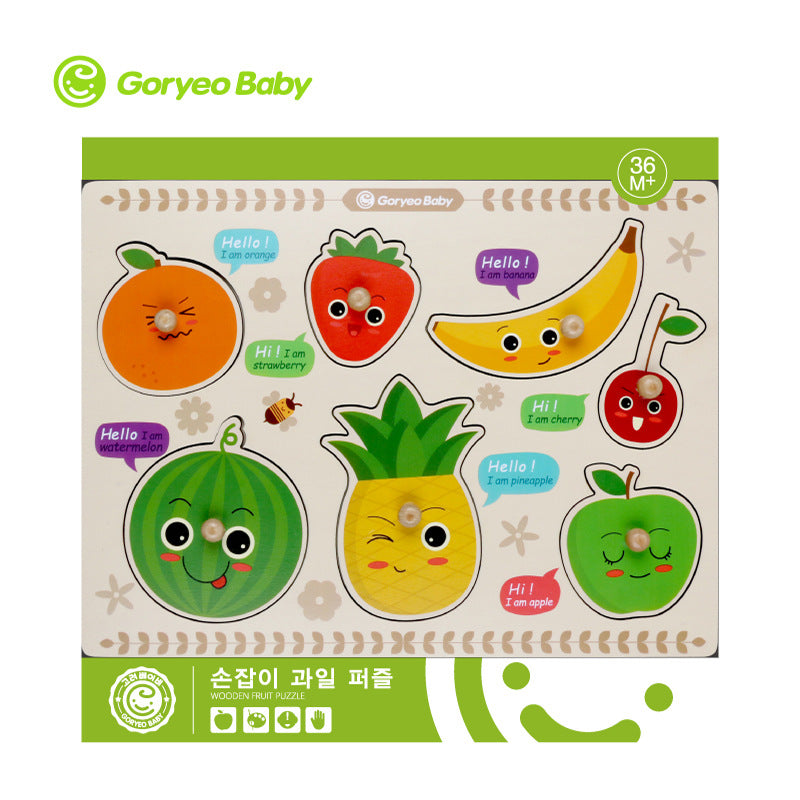 Baby Shapes And Numbers Wood Puzzles