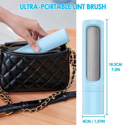 2-1 Reusable Self Cleaning Pet Hair Remover Brush