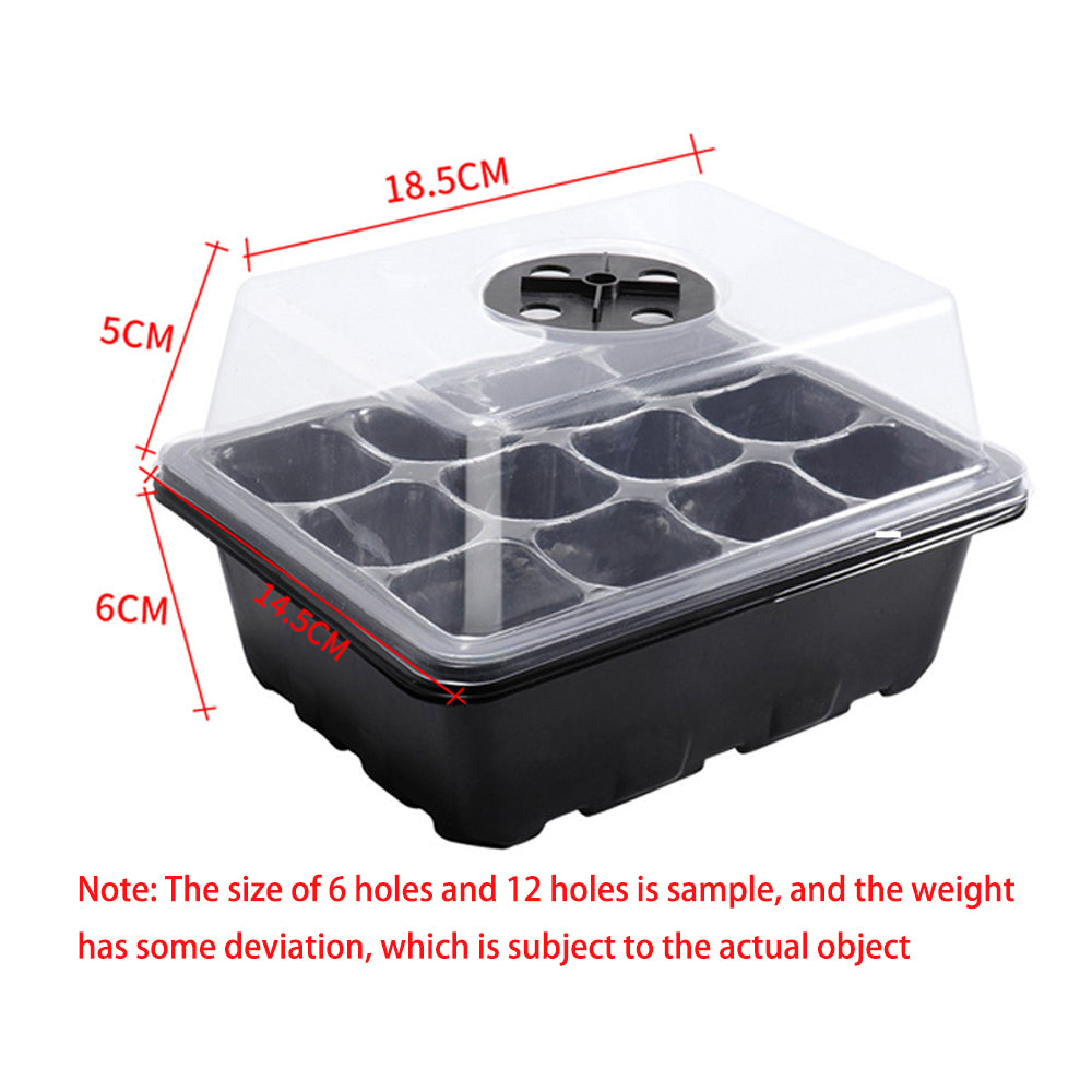 Three Piece Breathable Light Gardening Seedling Box