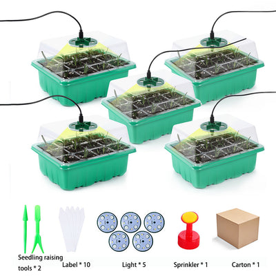 Three Piece Breathable Light Gardening Seedling Box