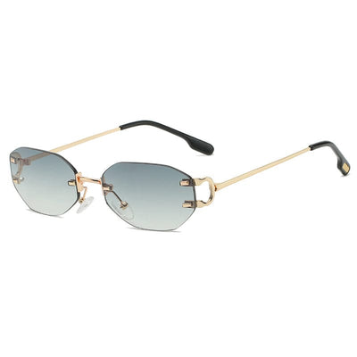 Gafas de sol - pequeñas gafas de sol de la moda UV400 del filo