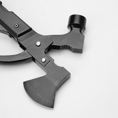 Multifunction Portable Folding Axe Pliers Hammer Camping Tool