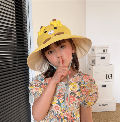 Kids - Little Bear Fisherman Sun Hat