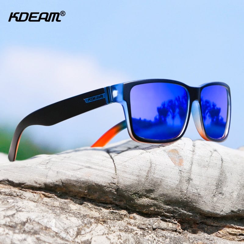 Sunglasses - Polarized KDEAM Shocking Colors Photochromic Sun Glasses