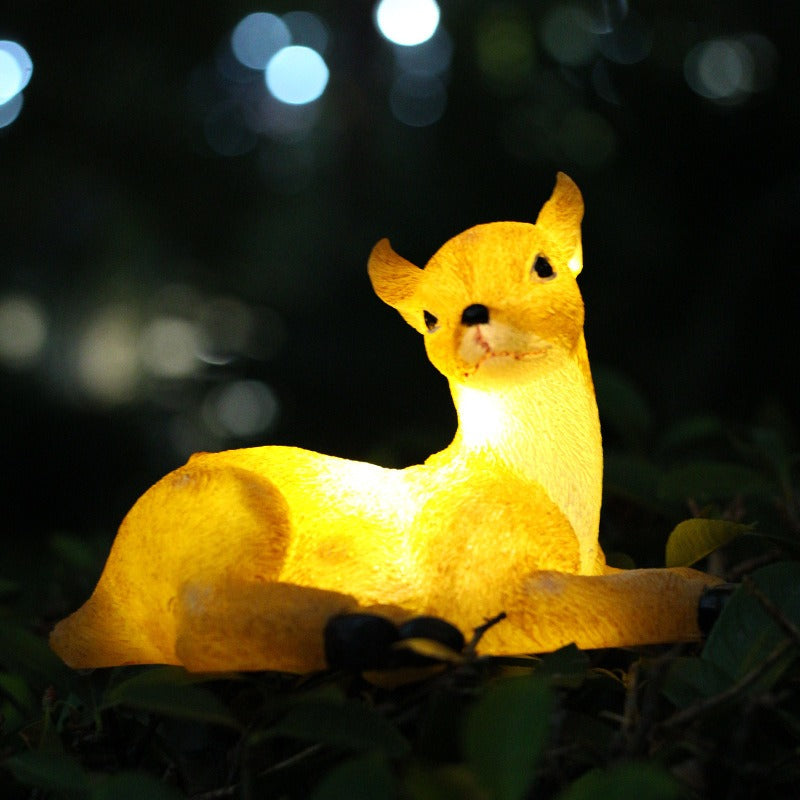 Solar LED Animal Garden Lamps