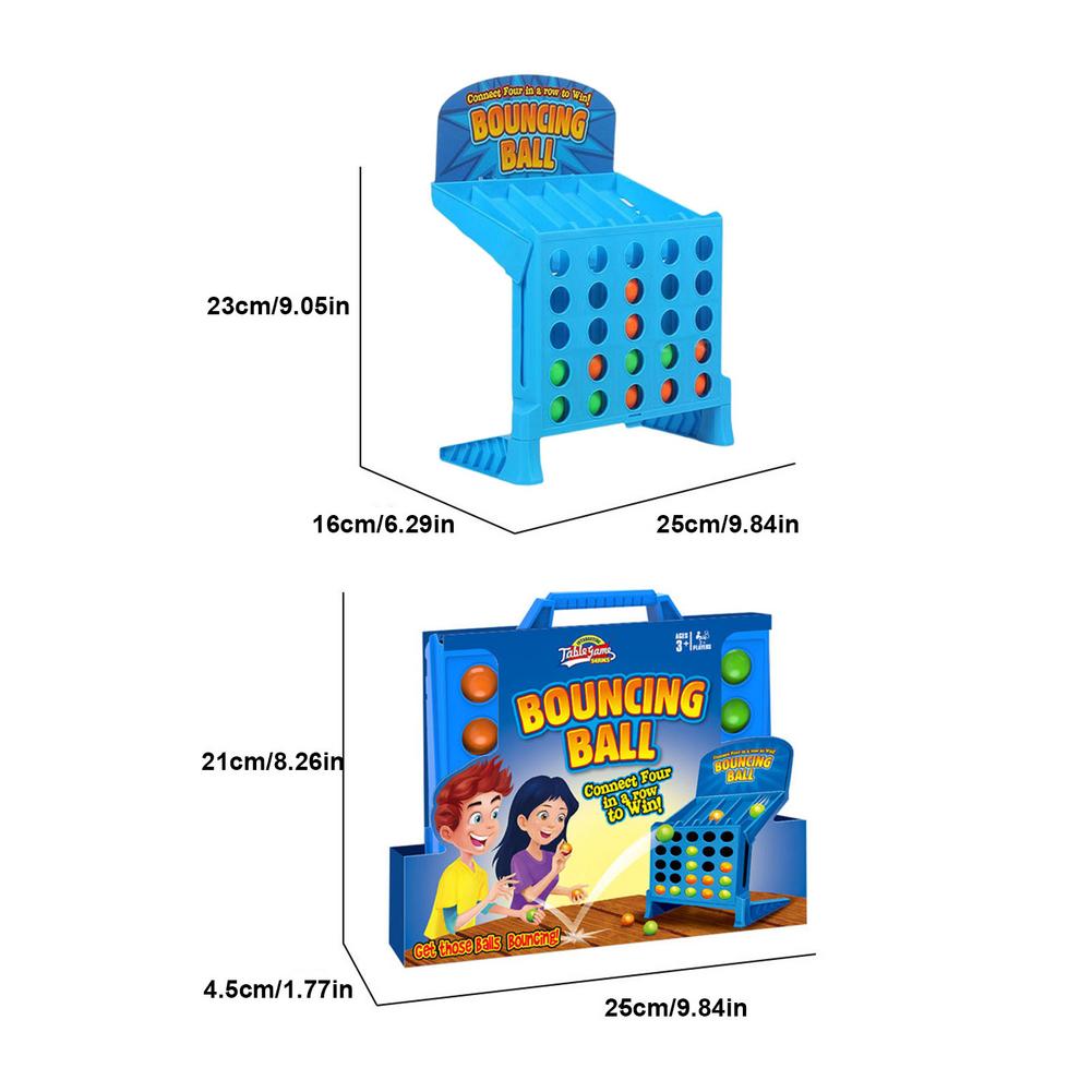 Bouncing Ball Connect Four Game