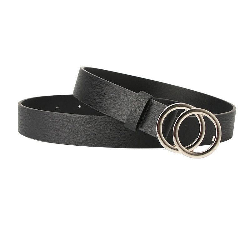 Belt - Women's Double Loop Buckle Belt