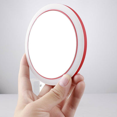 Portable LED Lighted Mini Makeup Mirror