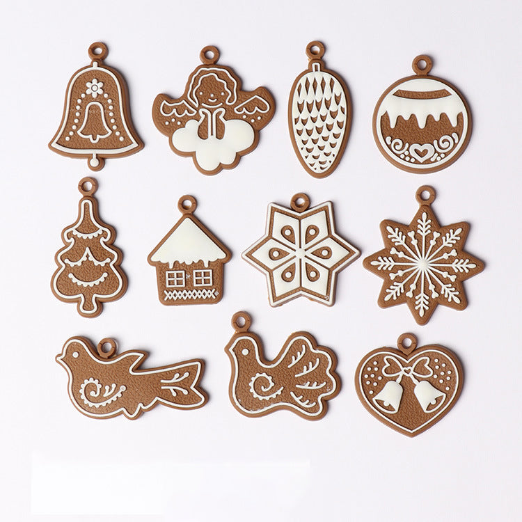 Gingerbread Man Christmas Tree Decoration Xmas Ornaments