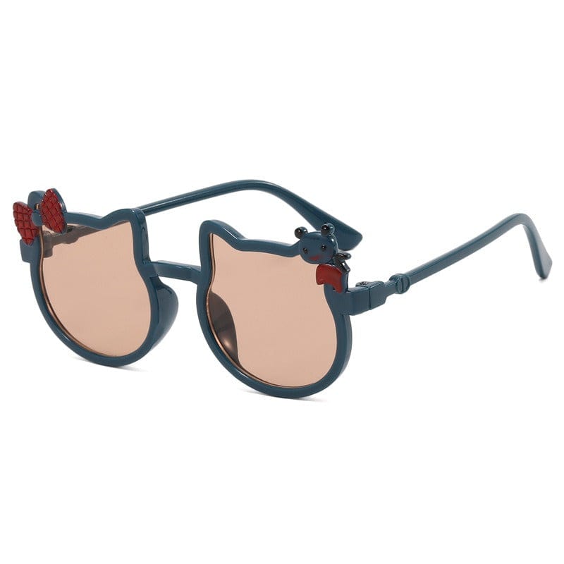 Children's - Bowknot Cute H Kitty UV400 Sun Glasses