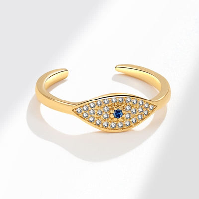 Ring - Women's Exquisite Zircon Eyes Adjustable Ring