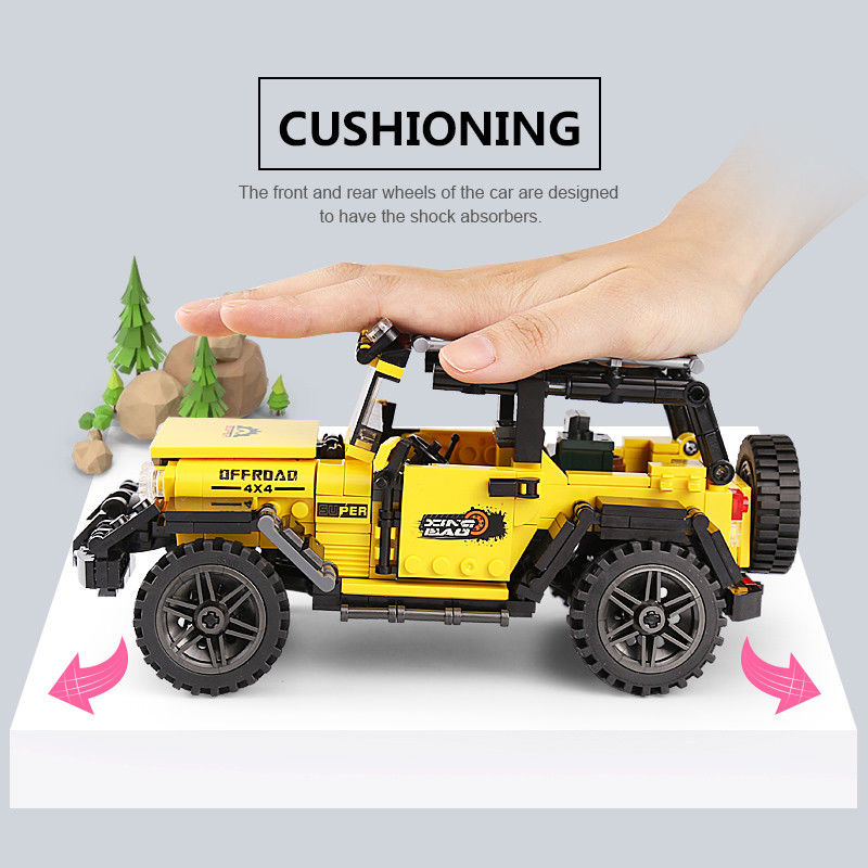 Technic Lego Jeep Model Toy