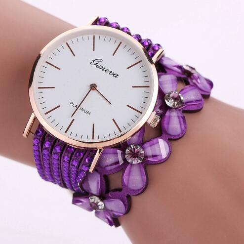 Watch - Women's CZ Diamond Quartz Bracelet Watch