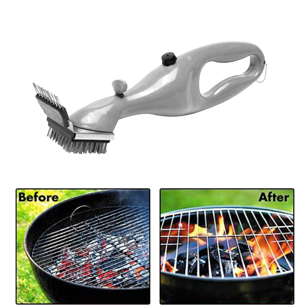 Stainless Steel BBQ Steam Cleaning Brush