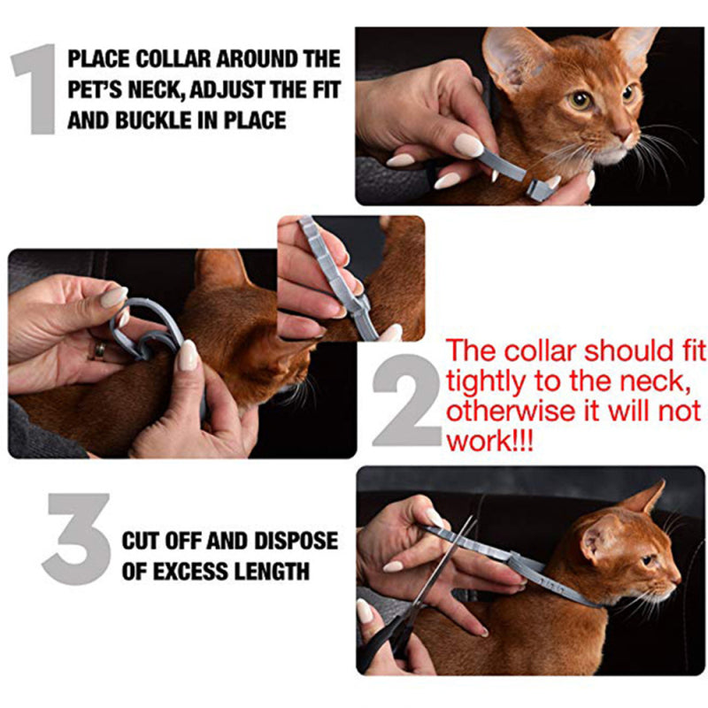 1Pc Pet Collar Repellent Ticks Fleas and Mosquitos