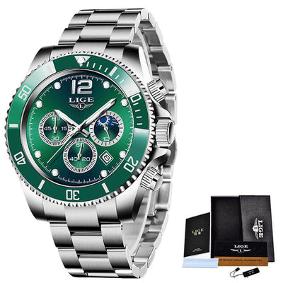 Men's Watch - Waterproof Quartz Sports Chronograph Multifunctional Watch - GiddyGoatStore