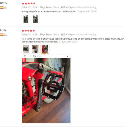 Non-Slip Aluminum Alloy MTB Bike Pedals - GiddyGoatStore