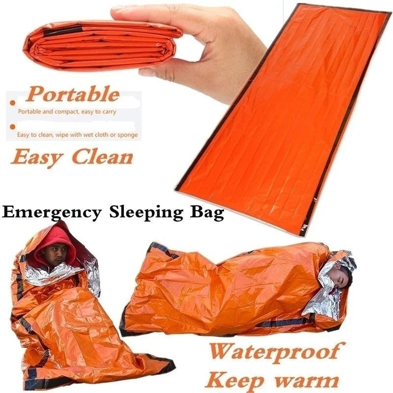 Saco de dormir termal ligero impermeable del calentador del cuerpo de la emergencia