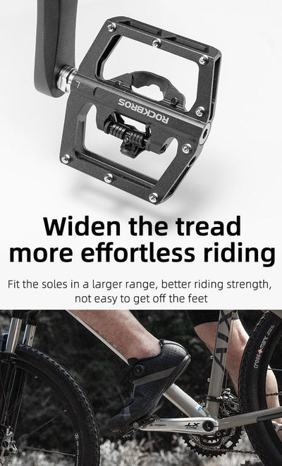Non-Slip Aluminum Alloy MTB Bike Pedals - GiddyGoatStore