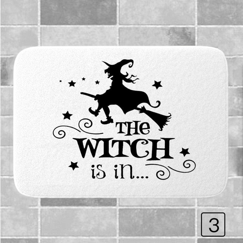 Halloween Witch Door Mat - GiddyGoatStore