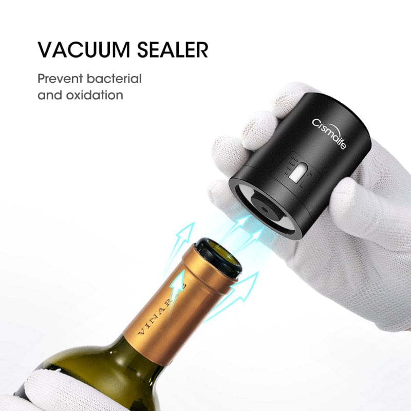 Wine Bottle ABS Vacuum Cap Stopper Sealer - GiddyGoatStore